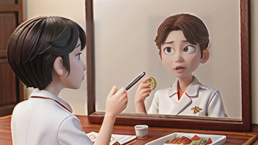 鏡面舌の検査と診断