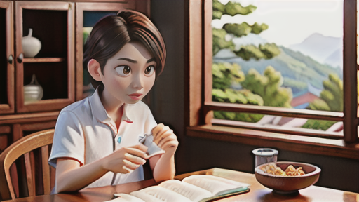 氣輪の観察方法