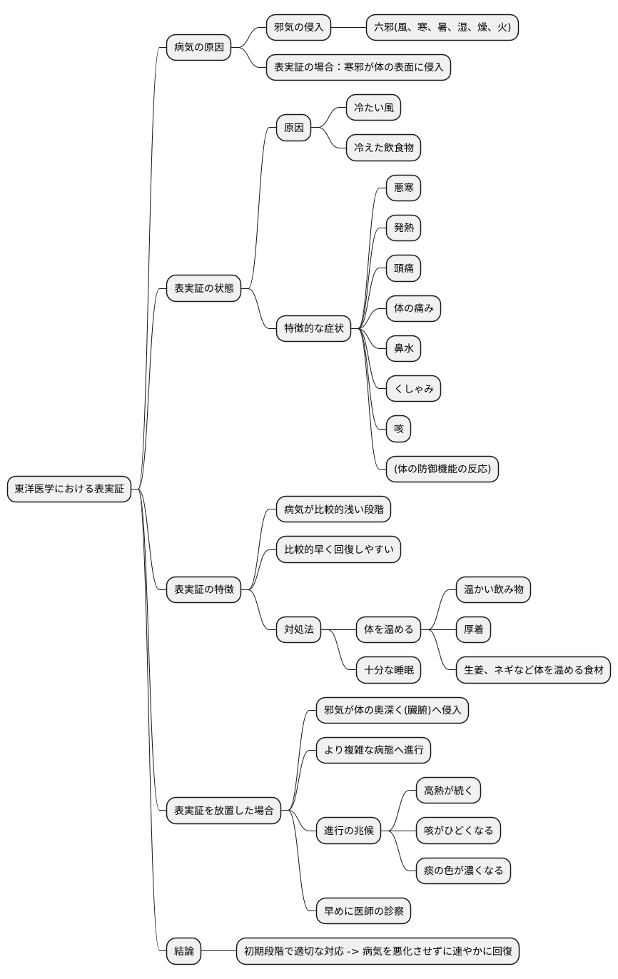 表実証とは