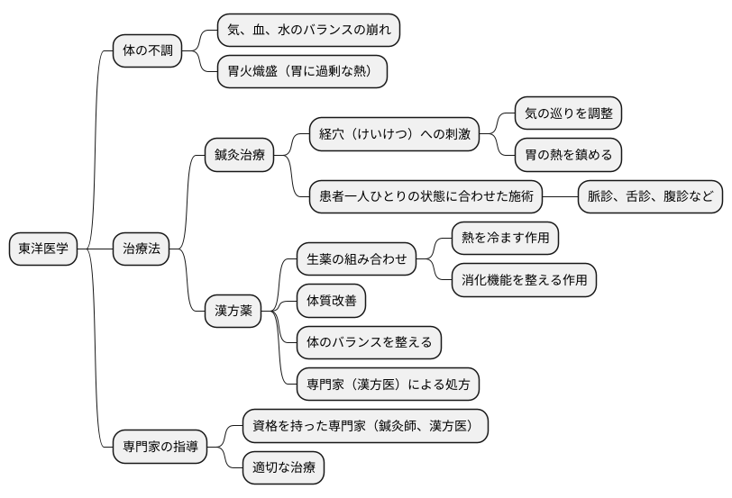東洋医学的療法