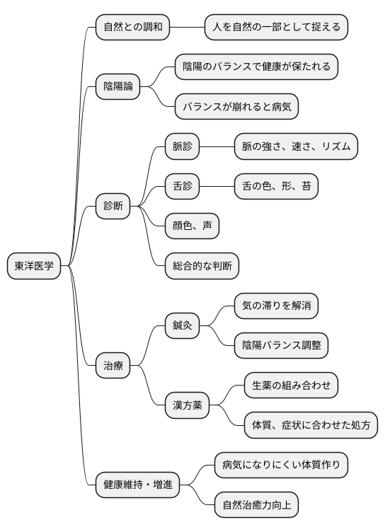 東洋医学との関連