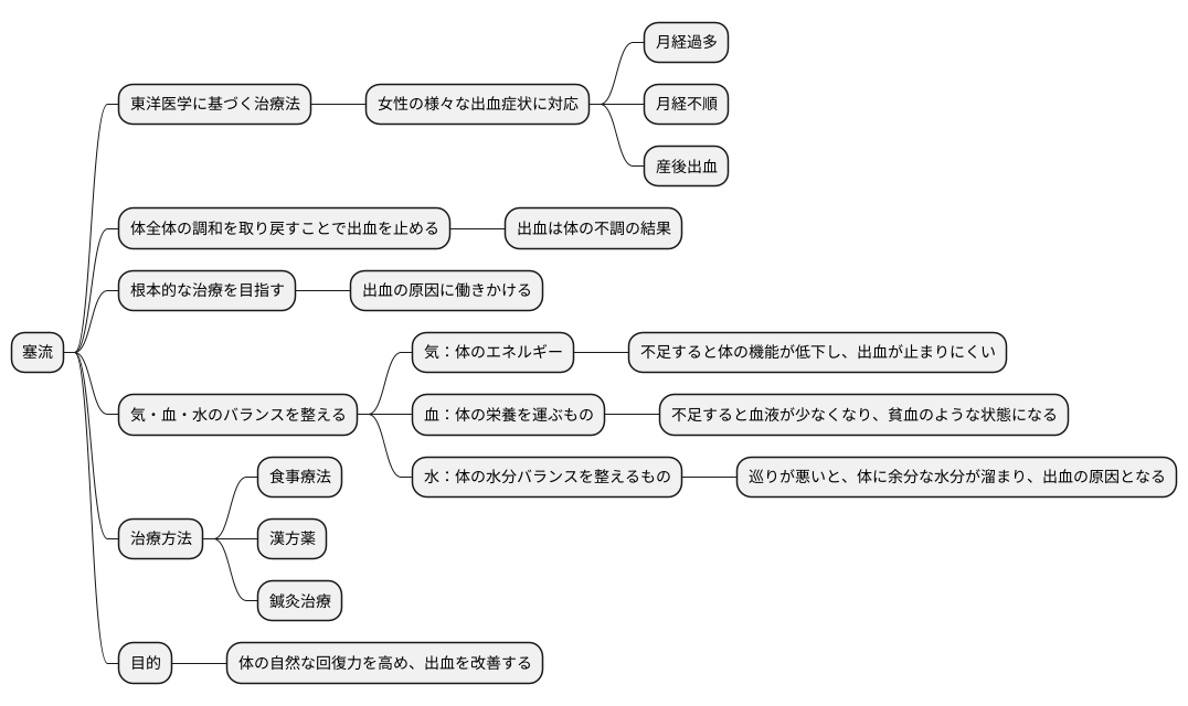 塞流とは何か