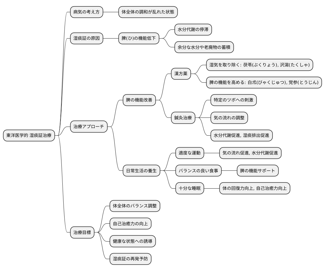東洋医学的治療