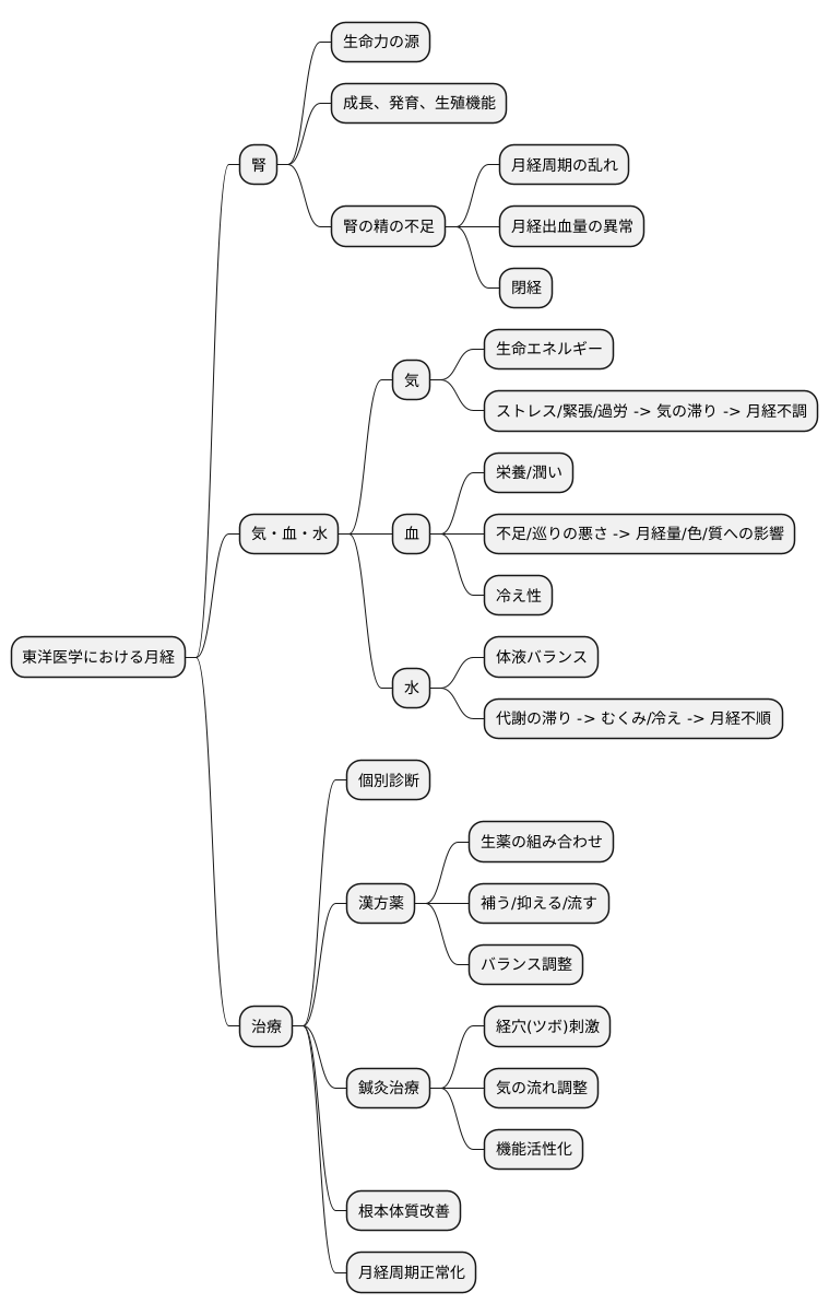 東洋医学的観点