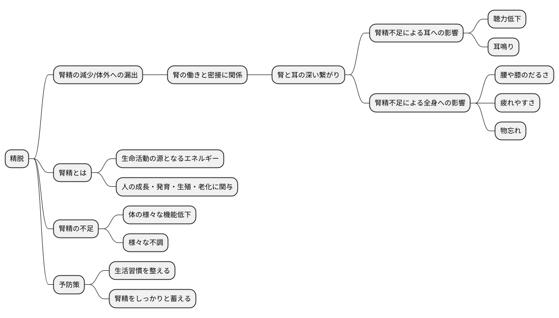 精脱とは