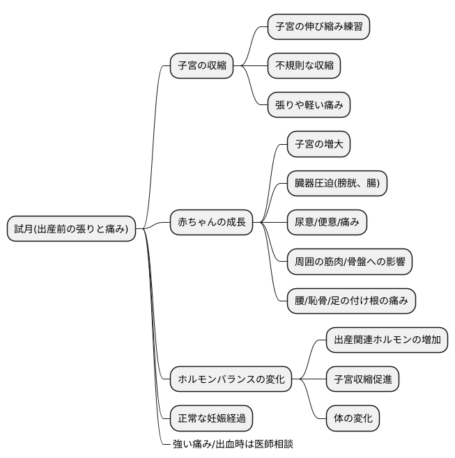試月の原因