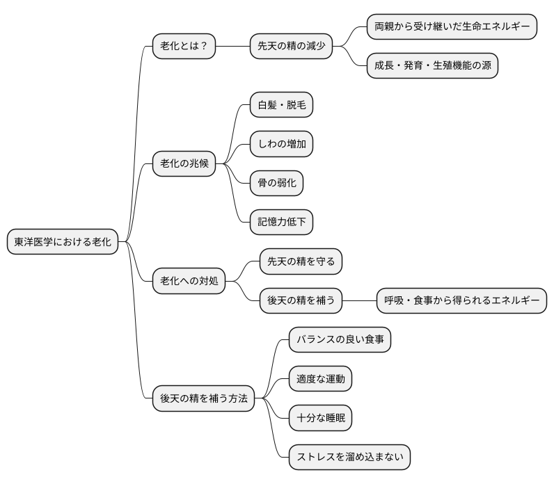 老化との関係