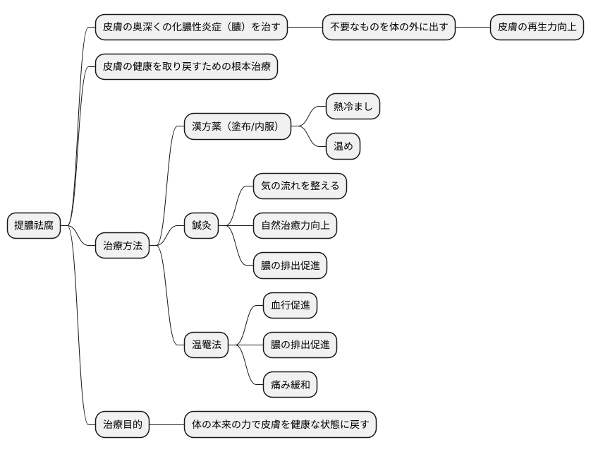 提膿祛腐とは
