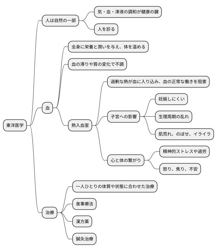 東洋医学的考え方