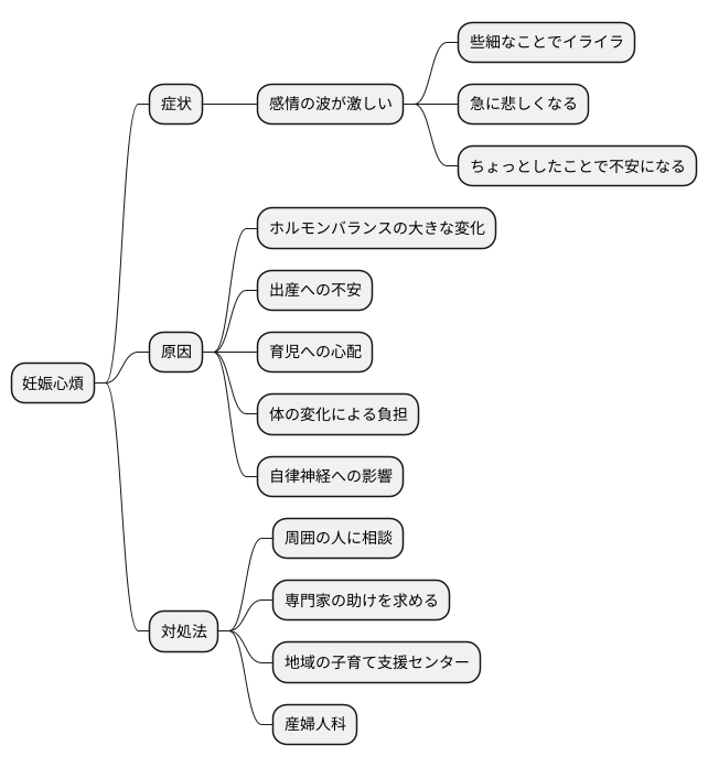 妊娠心煩とは