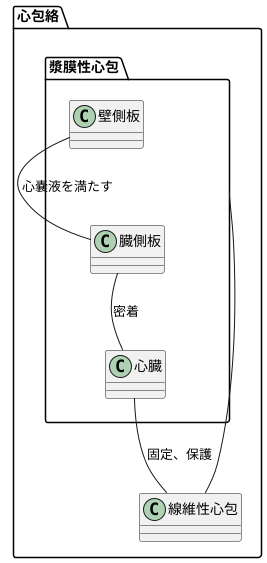 心包絡の構造
