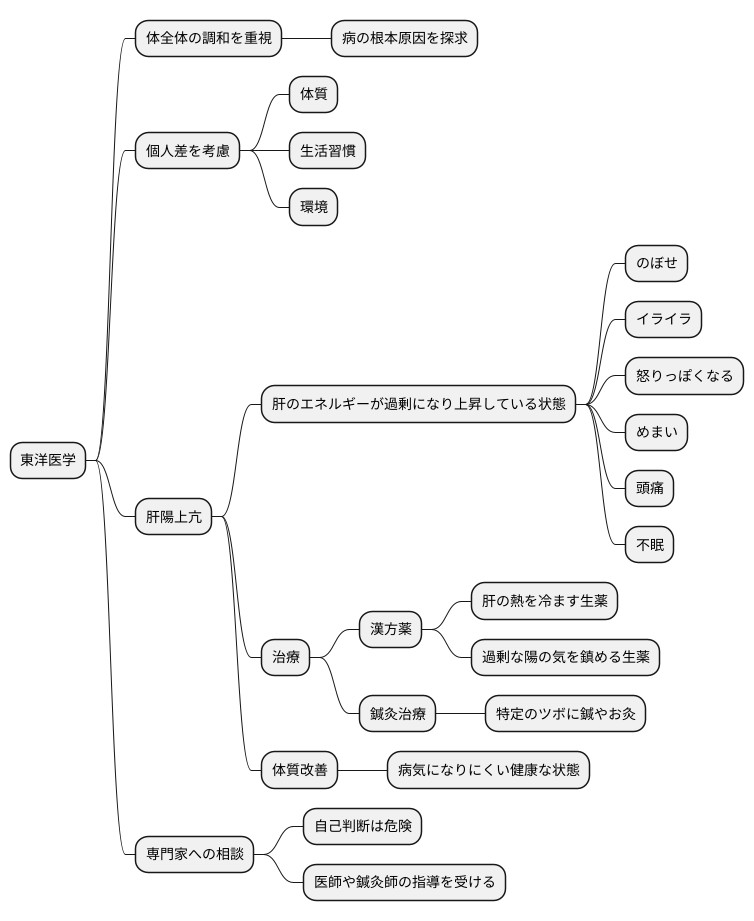 東洋医学的アプローチ