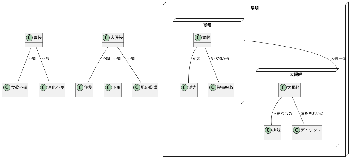 経絡における陽明
