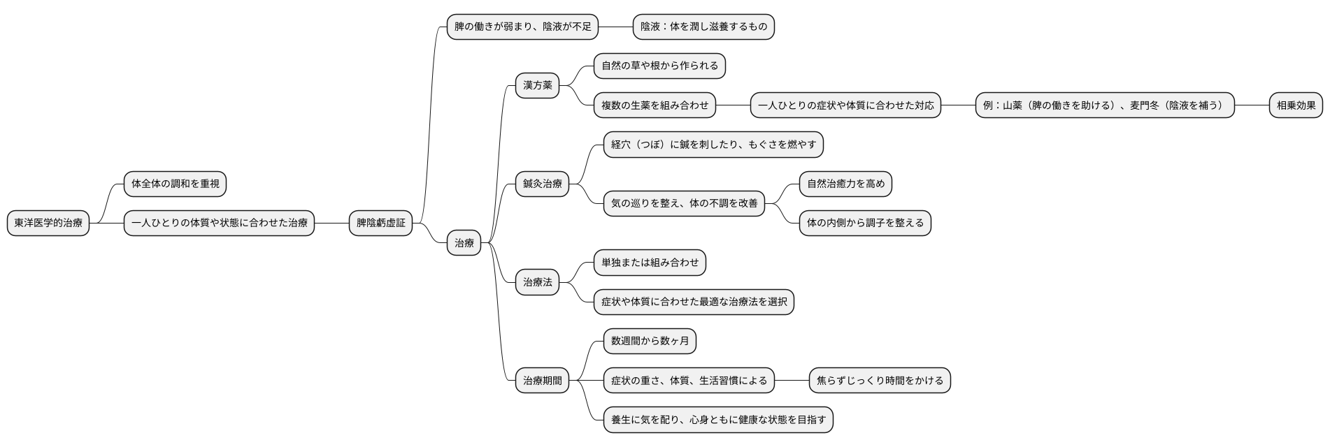 東洋医学的治療