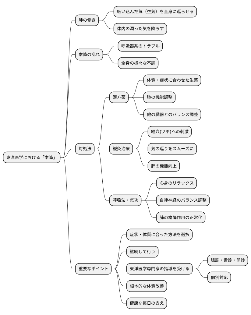 東洋医学的アプローチ