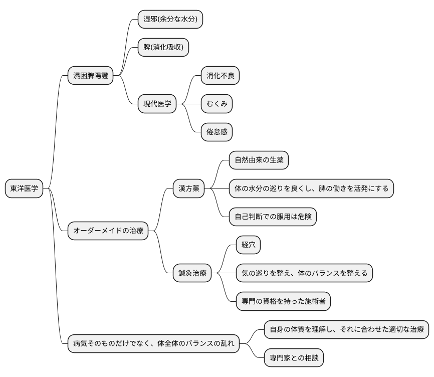 東洋医学的アプローチ