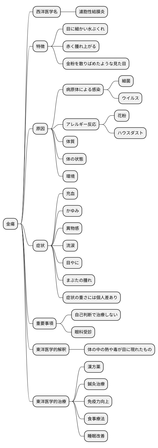 金瘍とは