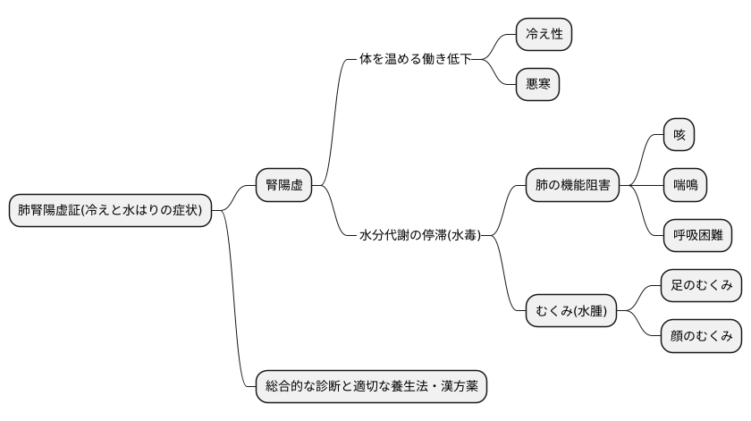 冷えと水はりの症状
