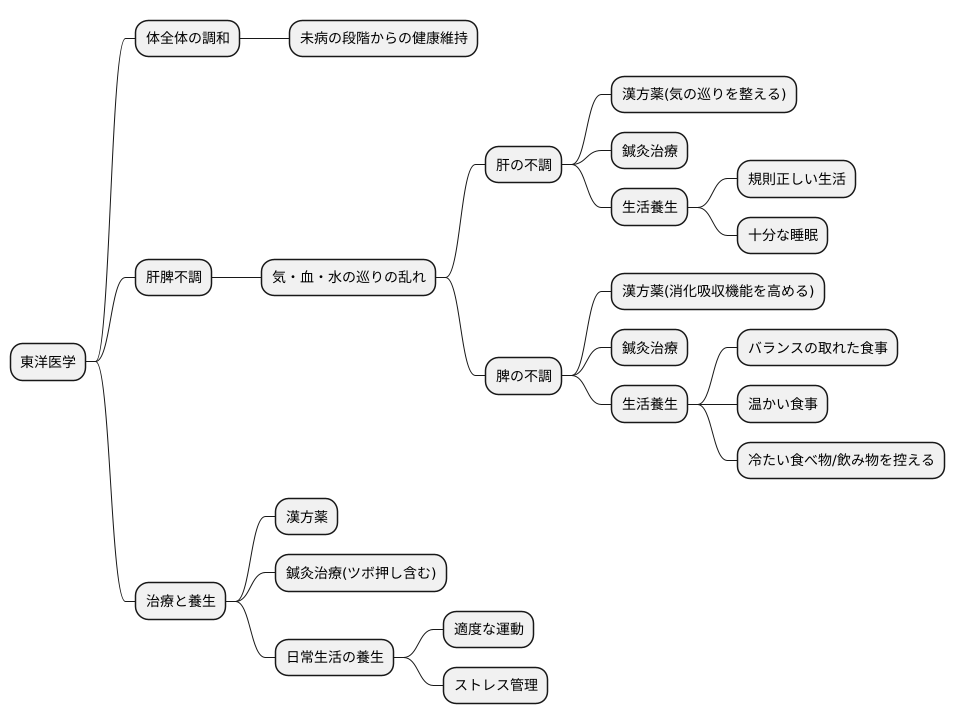 東洋医学的アプローチ