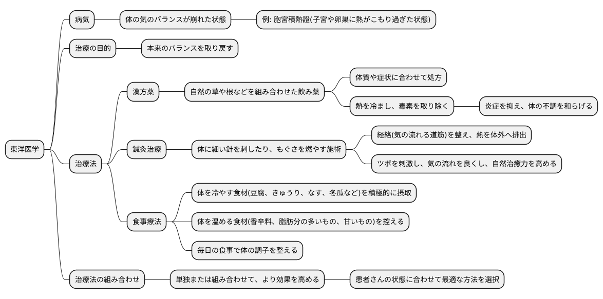 東洋医学的治療法