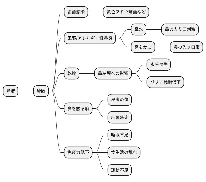 鼻疳の原因