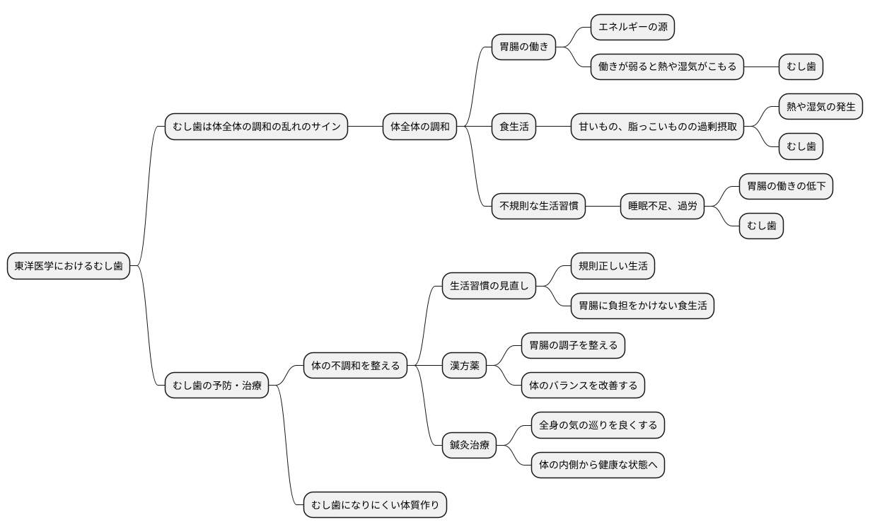 東洋医学的見解
