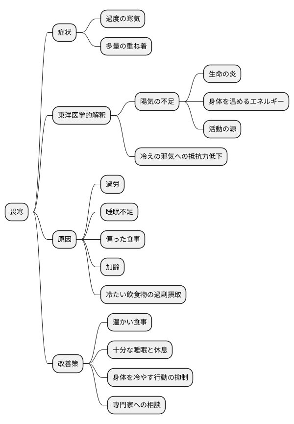 畏寒とは何か