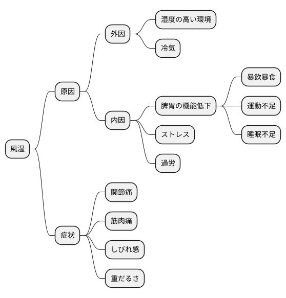 風湿の原因