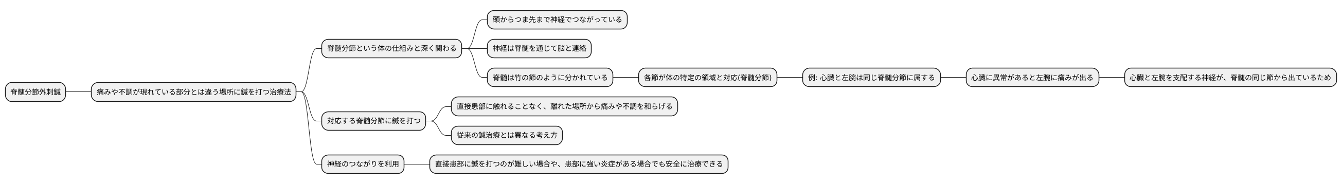 脊髄分節外刺鍼とは