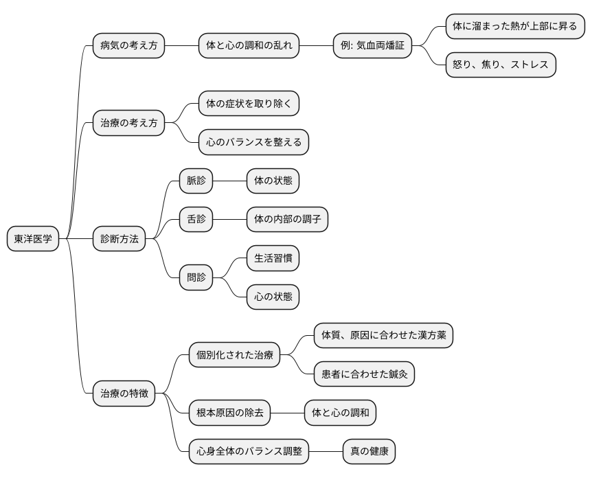 東洋医学的考え方