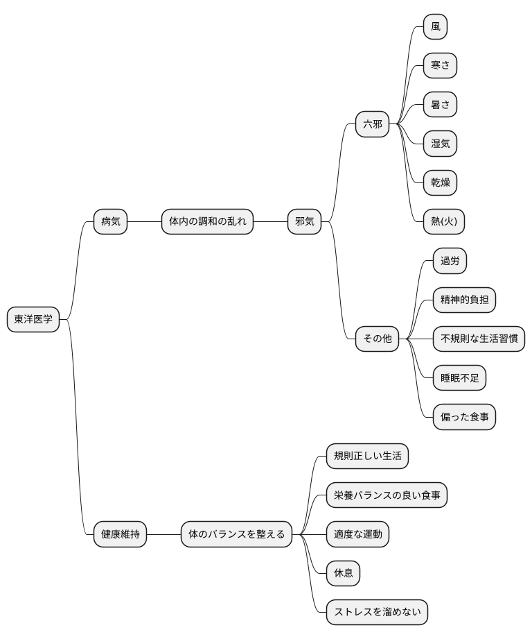 病気の原因となるもの