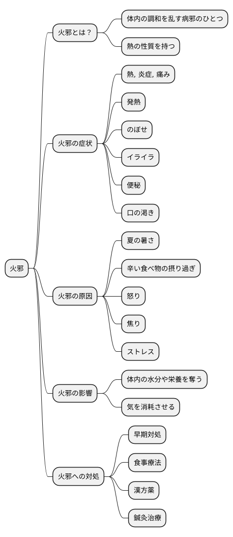 火邪とは何か