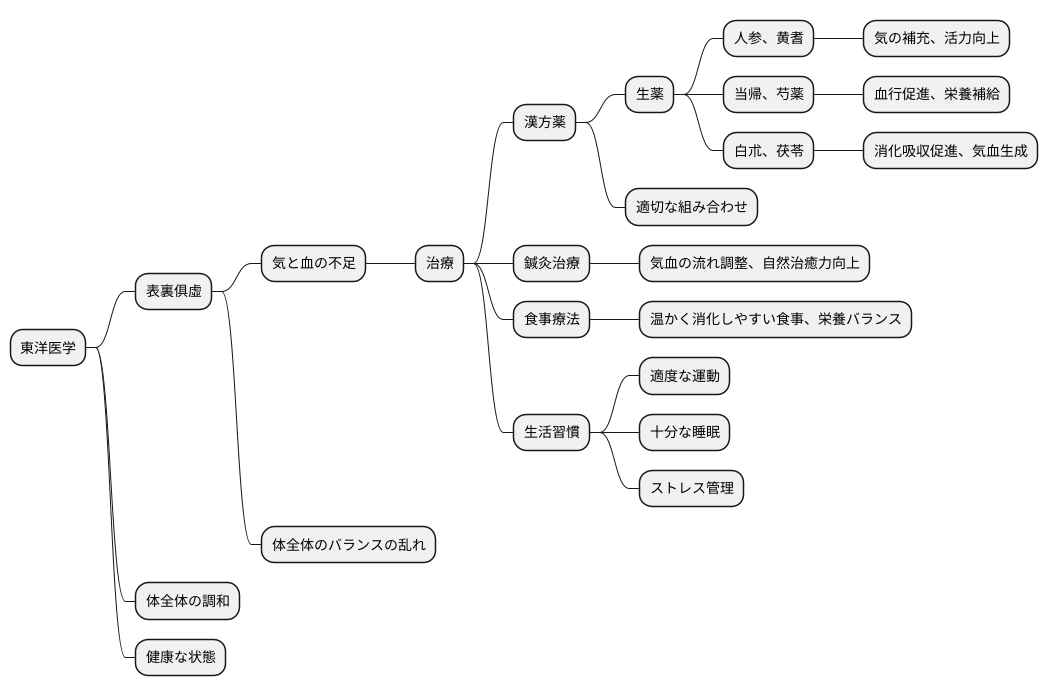 東洋医学的治療