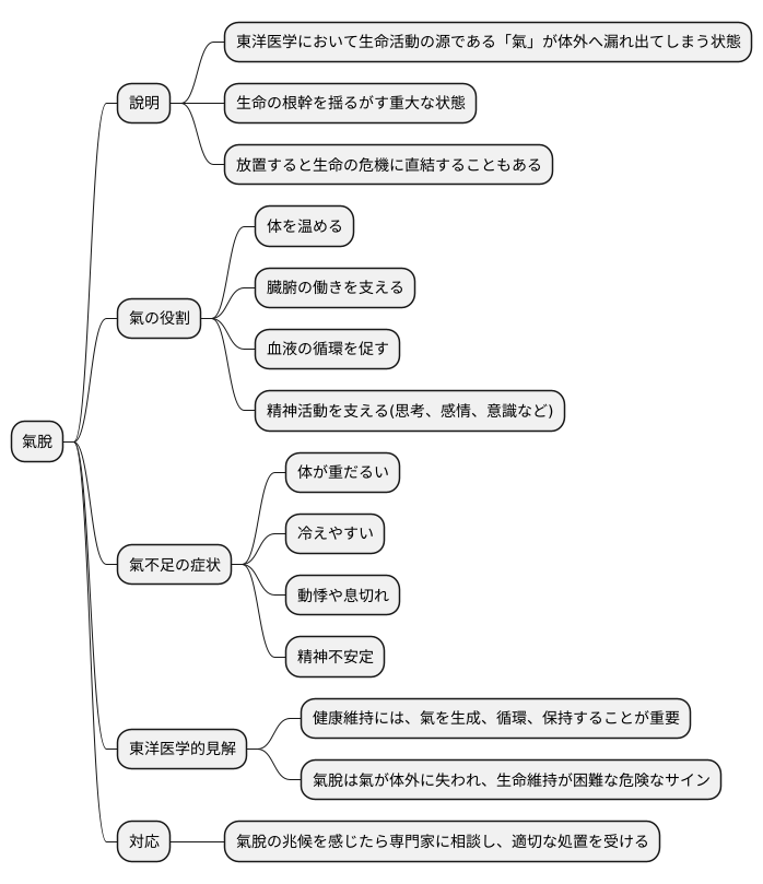 氣脫とは何か