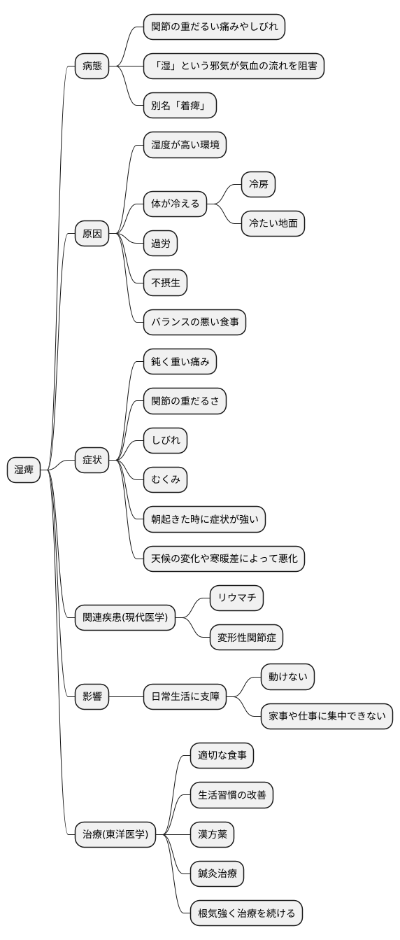 湿痺とは