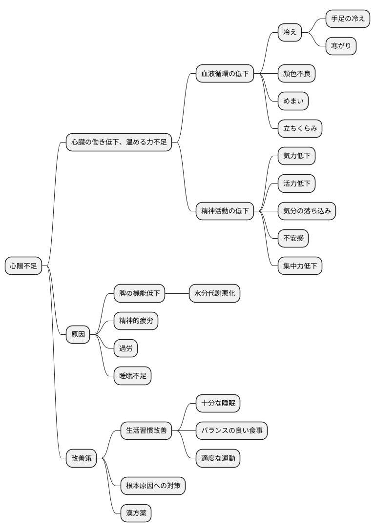 心陽不足とは
