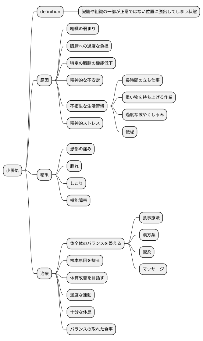 小腸氣とは