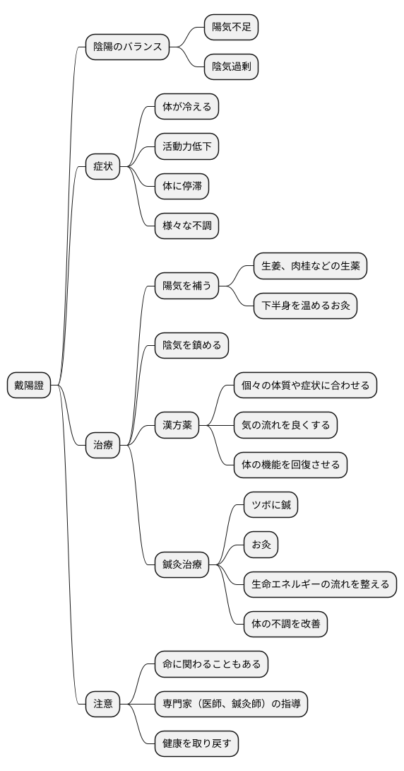 東洋医学的治療
