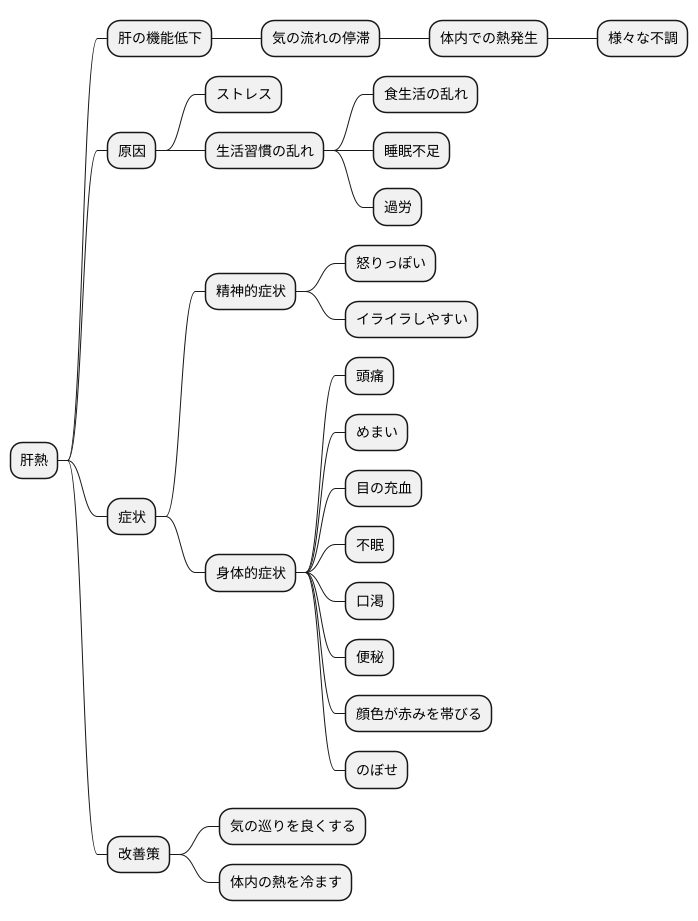 肝熱とは