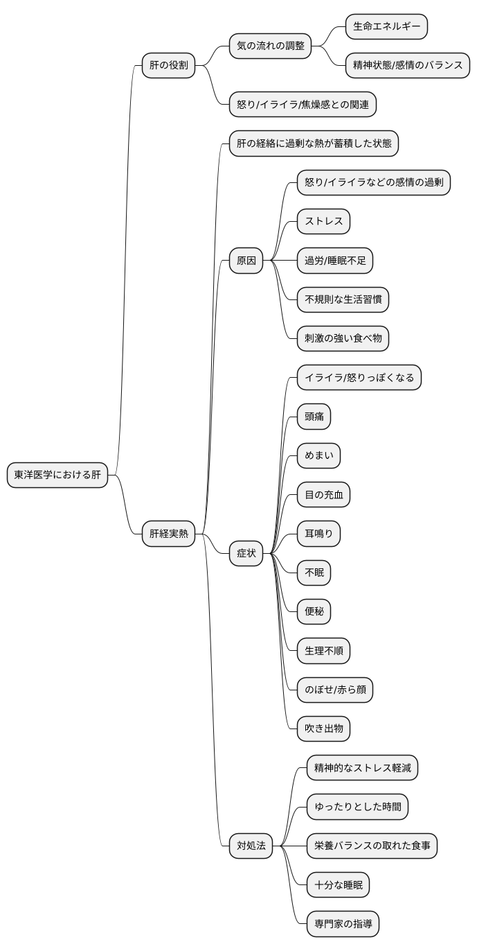 肝経実熱とは